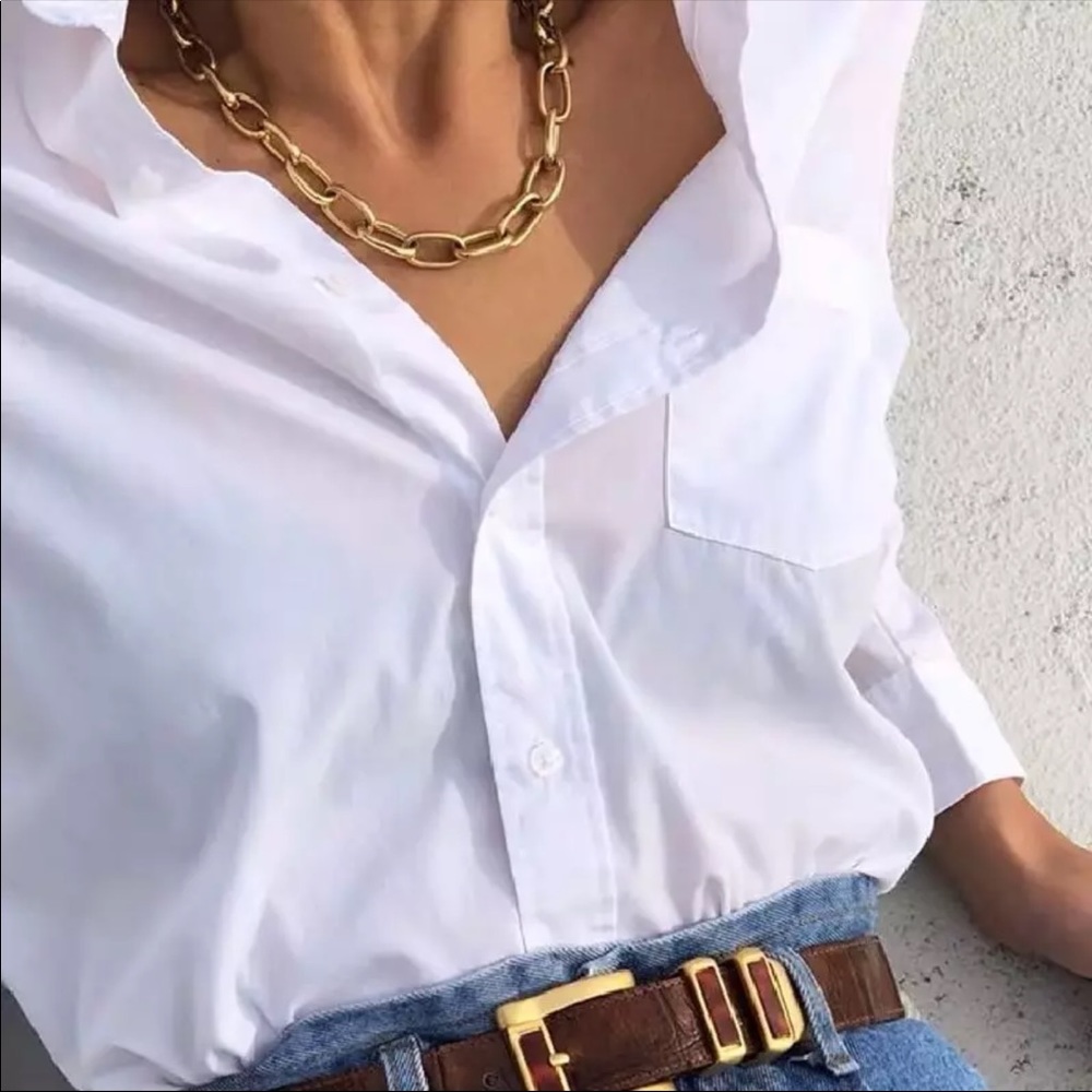 New retro necklace chains chain necklace